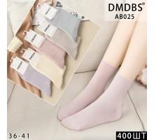 Стрейчеві жіночі шкарпетки в рубчик DMDBS високі Арт.: AB025