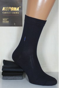 Стрейчевые мужские носки КОРОНА высокие Арт.: A1046