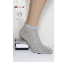 Стрейчевые женские носки в сеточку ФЕННА короткие Арт.: B038-1 / Упаковка 10 пар /
