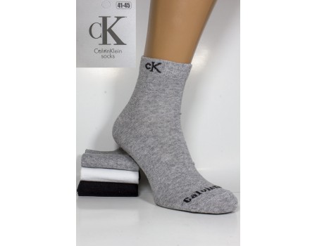 Стрейчевые мужские носки Calvin Klein / 1047 / средней высоты Арт.: 383699-35