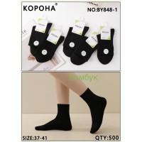 Бамбукові жіночі шкарпетки КОРОНА середньої висоти Арт.: BY848-1