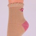 Стрейчевые детские носки 3D КОРОНА на бордюрной резинке средней высоты Арт.: BY301-1