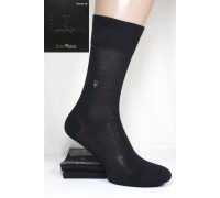 Бамбуковые мужские носки 100% классика BYT CLUB высокие Арт.: 2824-33 / Упаковка 12 пар /
