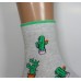 Стрейчевые женские носки MILAN высокие Арт.: 4436-1 / Кактусы /