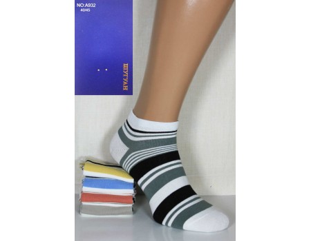 Стрейчевые мужские носки укороченные ШУГУАН Арт.: A932-2
