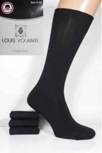 Стрейчевые хлопковые мужские носки LOUIS VOLANTE Every Day высокие Арт.: 5866