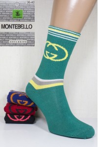 Стрейчевые женские носки MONTEBELLO Ф3 высокие Арт: 7422VD-3 / G*CC* /