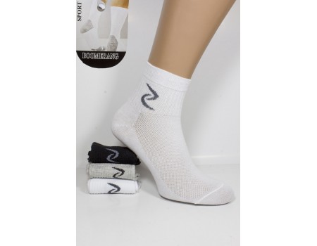 Стрейчевые мужские носки в сеточку Boomerang средней высоты Арт.: CC5429
