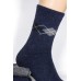 Шерстяные махровые мужские носки с узором MANCOK высокие Арт.:15201