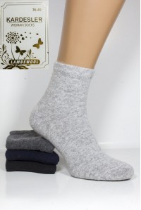 Шерстяные махровые женские носки KARDESLER средней длины Арт.: 0030SHM