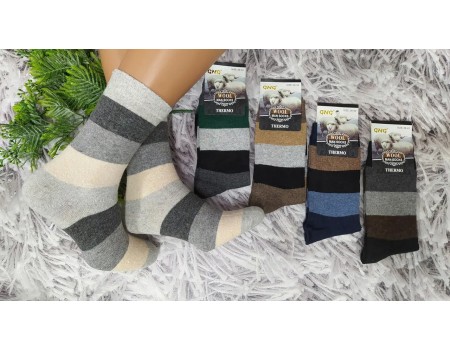 Шерстяные мужские носки GNG Wool Thermo высокие Арт.: 2082