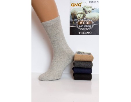 Шерстяные мужские носки GNG Wool Thermo высокие Арт.: 2086