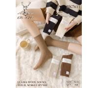 Шерстяные женские термо носки DMDBS высокие Арт.: BK7611