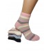 Шерстяные женские носки KARDESLER средней длины Арт.: 0030-1 / Полоска /