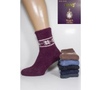 Меховые женские носки GNG высокие Арт.: 1326