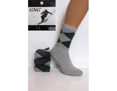 Махровые мужские носки GNG высокие Арт.: G-803A