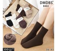 Шерстяные махровые пуховые женские носки DMDBS высокие Арт.: B402