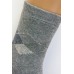 Шерстяные махровые мужские носки термо кашемир ЧАЙКА высокие Арт.: А-331-5 / Ромбы /