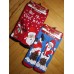 Махровые новогодние женские носки KARDESLER Л.П. высокие Арт: 2045-2 / Санта на лыжах /