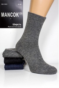 Шерстяные мужские носки MANCOK высокие Арт.: 15401