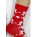 Стрейчевые женские носки для влюбленных KARDESLER высокие Арт.: 2118-1 / Амур на красном /