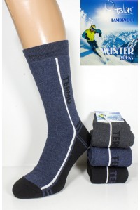 Шерстяные махровые мужские носки TERMO Winter Socks Талько высокие Арт.: 0246