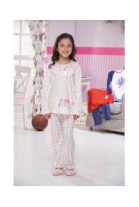 Детская пижама для сна из штанов и футболки с длинным рукавом SEVIM Арт: 7263