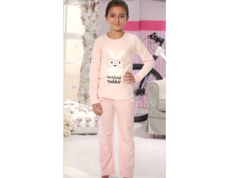 Детская пижама для сна из штанов и футболки с длинным рукавом SEVIM Арт: 7274