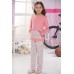 Детская пижама для сна из штанов и футболки с длинным рукавом SEVIM Арт: 7254