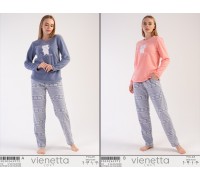 Комплект штанов и футболки с длинным рукавом из полара Vienetta Secret Арт.: 303026-3972