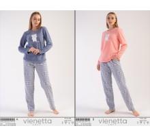 Комплект штанов и футболки с длинным рукавом из полара Vienetta Secret Арт.: 303026-3972