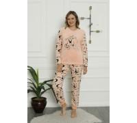 Комплект штанов и футболки с длинным рукавом на поларе Nicoletta Арт.: 94106