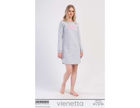 Туника футболкой с длинным рукавом на байке Vienetta Secret Арт: 403019-0000
