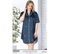Рубашка сатиновая Vienetta Secret Арт: 160869-5020