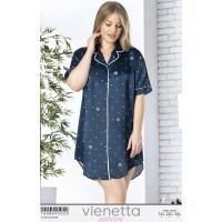 Рубашка сатиновая Vienetta Secret Арт: 160869-5020