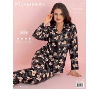 Комплект из штанов и рубашки с длинным рукавом PIJAMERRY Арт.: 5176