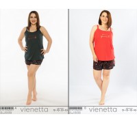 Комплект шорт и майки на узких шлейках Vienetta Secret Арт.: 012125-6507