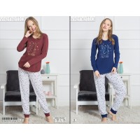 Комплект штанів та футболки з довгим рукавом Vienetta Secret Арт: 904095-2845