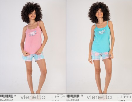 Комплект шорт и майки на узких шлейках Vienetta Secret Арт.: 211494-0985