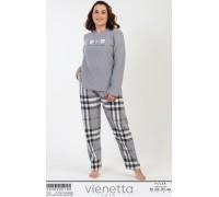 Комплект штанів і футболки з довгим рукавом з полару Vienetta Secret Арт.: 203092-0188