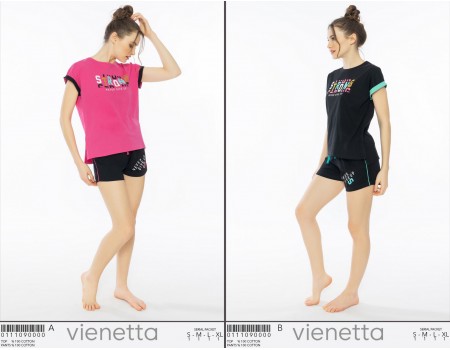 Комплект шорт и футболки Vienetta Secret Арт.: 011109-0000