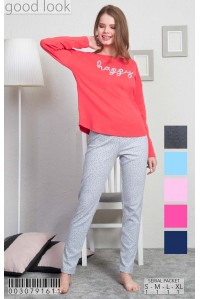 Комплект штанов и футболки с длинным рукавом Vienetta Secret Арт: 003079-1611