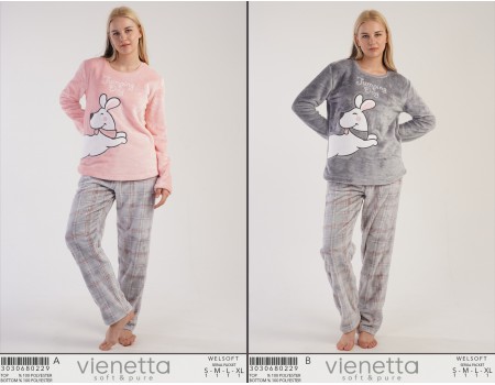 Комплект штанов и футболки с длинным рукавом Welsoft Vienetta Secret Арт.: 303068-0229