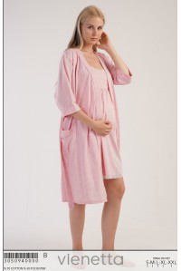 Комплект туники с халатом для беременных мам Vienetta Secret Арт: 305094-0000