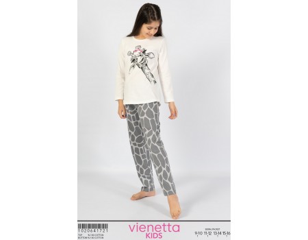 Детская пижама из штанов и футболки с длинным рукавом Vienetta Kids Арт.: 102064-1721