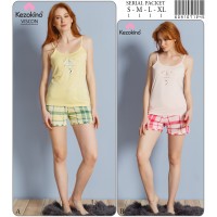 Комплект шорт та майки на тонких шлейках Vienetta Secret Арт: 609107-1245