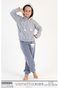 Детский комплект штанов и футболки с длинным рукавом из полара Vienetta Kids Арт.: 303024-3972