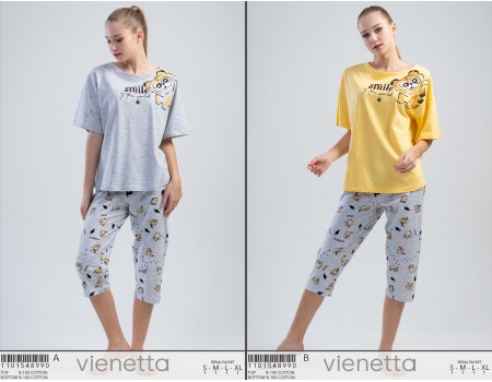 Комплект капри и футболки Vienetta Secret Арт: 110154-8990