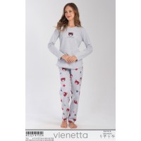 Комплект штанов и футболки с длинным рукавом на байке Vienetta Secret Арт.: 403214-7054