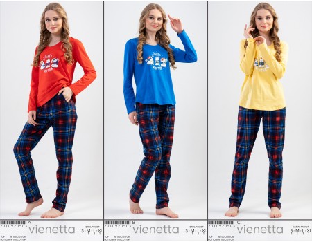 Комплект штанов и футболки с длинным рукавом Vienetta Secret Арт.: 201092-0503
